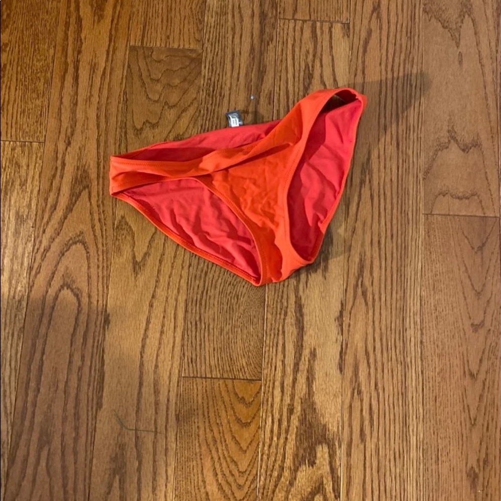 red bikini bottom